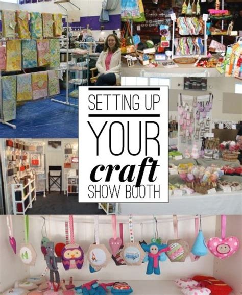 craft show booth set    important  craft shows learn  tips