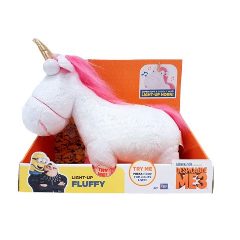 thinkway toys thinkway toys despicable   light  unicorn fluffy