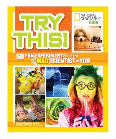 paperback fun science articles  kids mad scientist