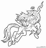 Pony Chrysalis Mlp Celestia Colouring Lcibos Deviantart sketch template