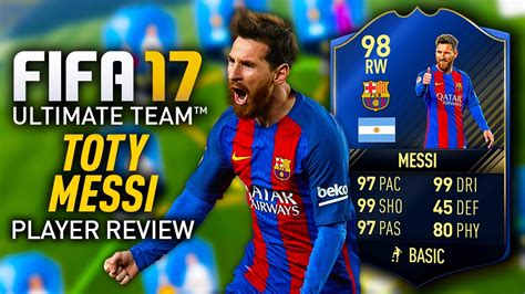 fifa  team   year messi  toty player review fifa