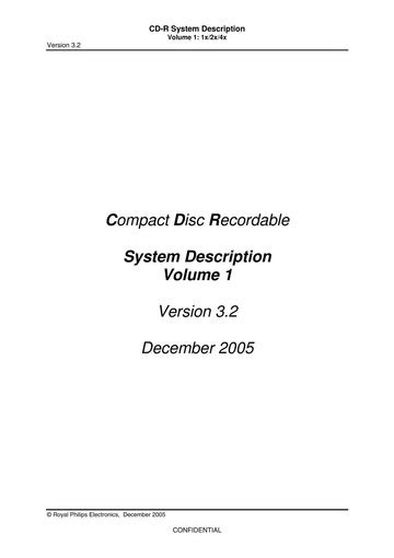 compact disc recordable cd  system description orange book part ii   borrow