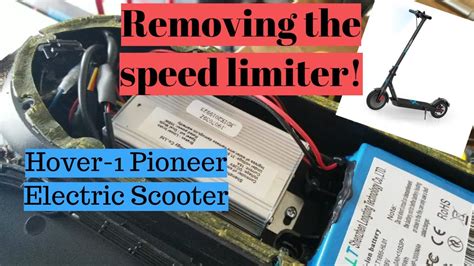 speed limiter removal hover  pioneer electric scooter speedhack youtube