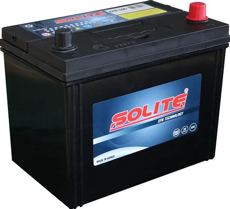 battery solite efb  efb enhanced flooded battery type  ah