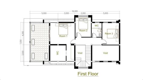 bedroom house plan indian style  house plan design