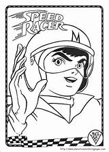 Racer Speed Coloring Pages Printable sketch template