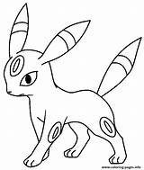Coloring Eevee Evolution Pages Printable Print Color sketch template
