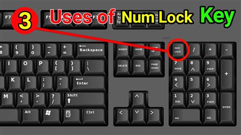 num lock key  shortcut key num lock arrow key
