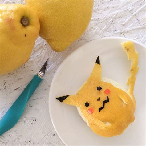 life   lemons   pikachu  chichai fun food food