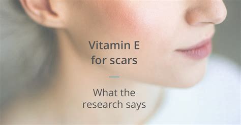 vitamin  oil  scars