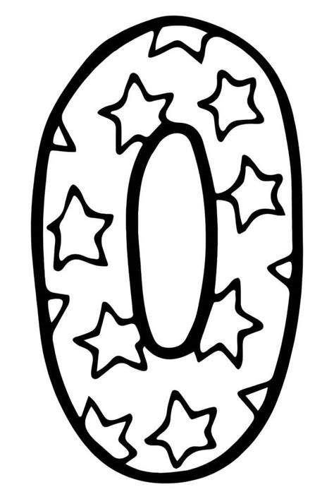 number   stars coloring page  print  color