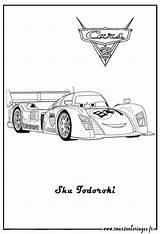 Shu Todoroki Coloriage Coloriages Cars2 sketch template