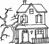 Coloring Pages Mansion Getcolorings Printable sketch template