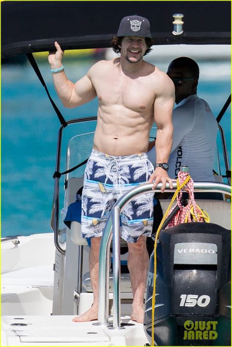 mark wahlberg shows off ripped shirtless body in barbados photo 3268518 bikini mark