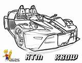 Ktm Pages Coloring Colouring Car Super Sports Duk Bow sketch template