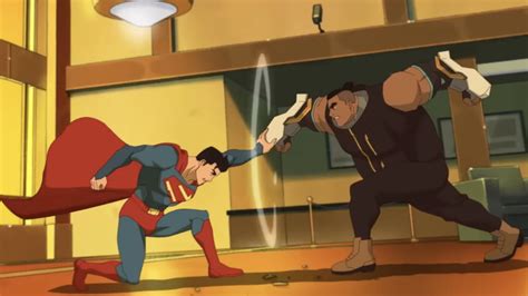 adventures  superman  trailer draws  comic book influences