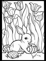 Coloring Pages Easter Bunny Colouring Spring Printable Sheets Kids Books Dover Publications Book Rabbits Printables Adults Flower Adult Flowers Color sketch template