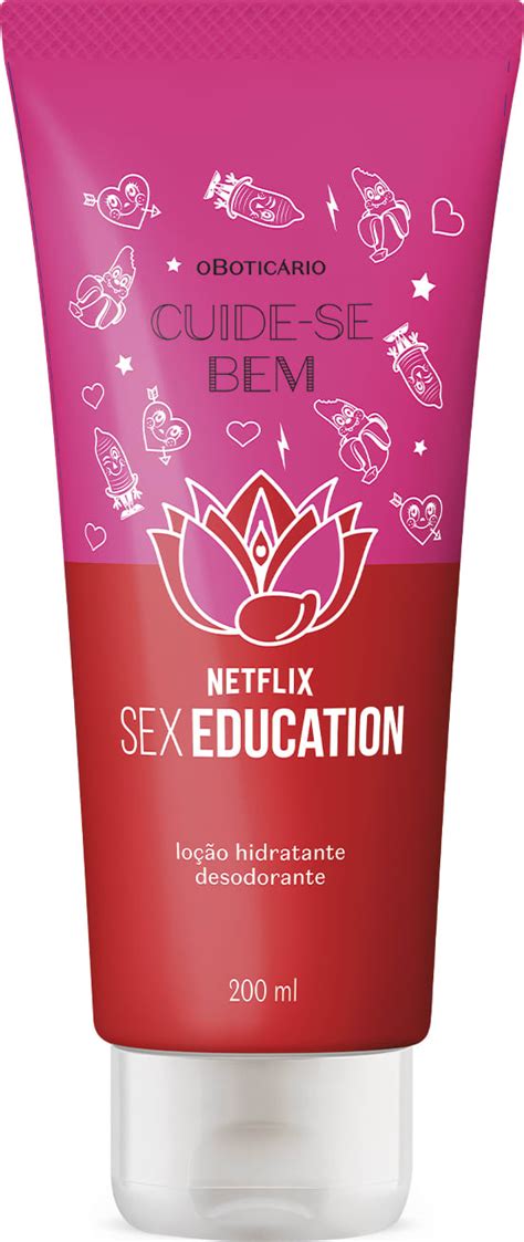 loção hidratante desodorante cuide se bem netflix sex education 200ml