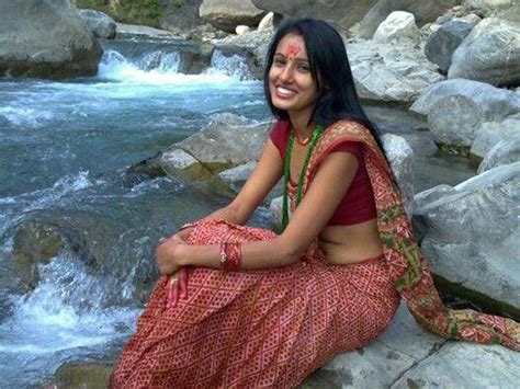 in fact a nepali girl indian sarees indian girls saree blouse