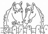 Pferde Ausdrucken Malvorlagen Malvorlage Drucken Pferd Zaun Malen Pferdebilder Kostenlosen Vorlagen Hufeisen Einhorn Fohlen Liebe Reiterin Pferden Stehen Aus Malbuch sketch template