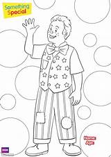 Coloring Sheets Colouring Pages Mr Tumble Printable Kids Birthday Choose Board sketch template
