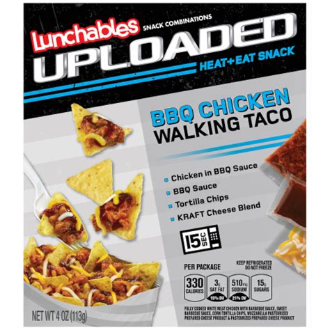 Oscar Mayer Lunchables Uploaded Bbq Chicken Walking Taco Snack