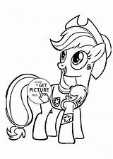 Pony Litte sketch template