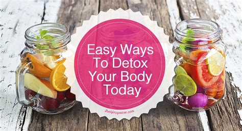 how to detox cleanse a guide to detoxify your body and find