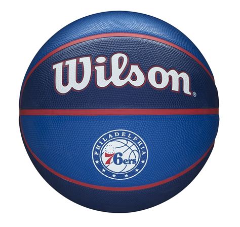 wilson nba basketball team tribute ers ball size
