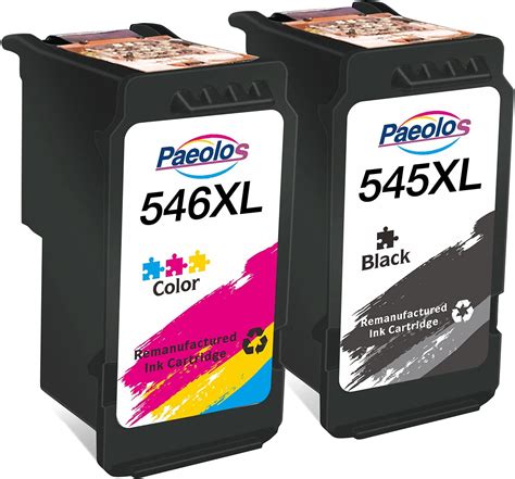 paeolos   ink cartridge remanufactured  canon pg xl cl xl black  colour