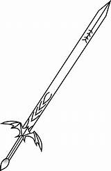 Coloring Espada Pedang سيف I2clipart صوره Espadas Anime Designlooter Merek Pisau Squared Number Gambar Senjata Feitas Matar sketch template