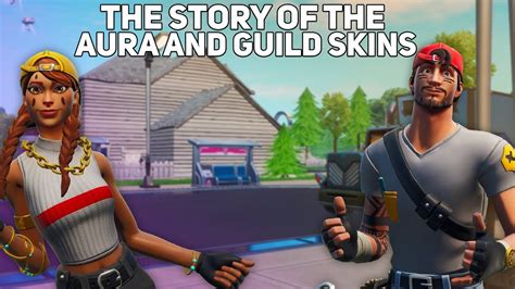 The Story Of The Aura And Guild Skins Fortnite Battle