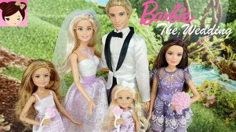 Barbie And Ken Get Married Doll Stories Barbie Wedding