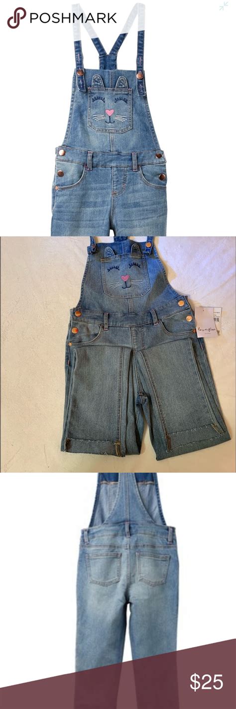 host pick girls kitty overalls overalls clothes design womens