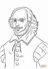 Shakespeare Hamlet Szekspir Printables Poet Draw Kolorowanka Drukuj sketch template