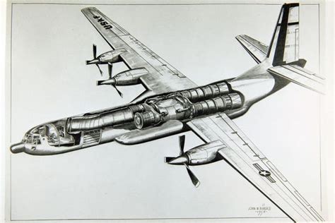 feast  eyes   rare aircraft cutaway drawings