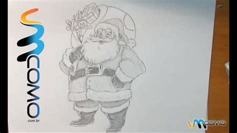 como desenhar o papai noel facilmente youtube