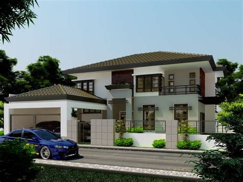 inspriational double storey residential house home design jhmrad