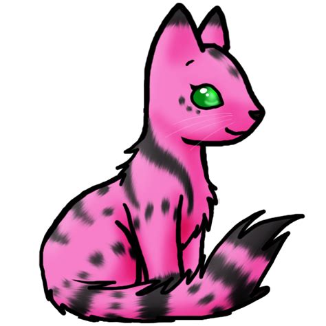 xxpinkenvyxx chibi cat commission  dragonwolfrooke  deviantart