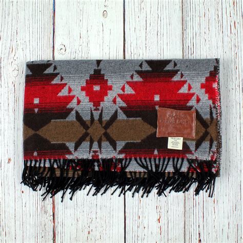 True Grit Apache Fringe Blanket The Sherpa Pullover Company