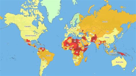 estos son los países más peligrosos para viajar tele 13