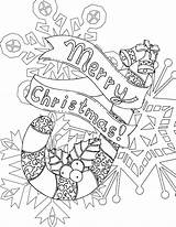 Coloring Christmas Pages Preschoolers Glimpse Getting Will sketch template