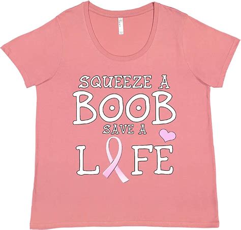 Inktastic Squeeze A Boob Women S Plus Size T Shirt Clothing