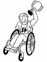 Wheelchair Handicap Disabilities Disability Raced Getdrawings sketch template