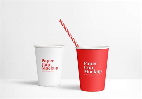 paper cup  psd mockup  mockup