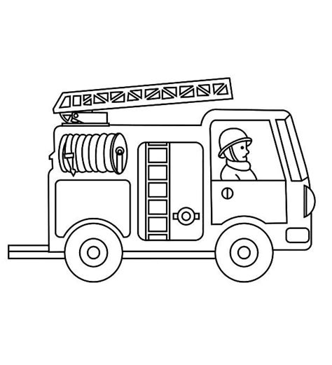 view larger fire engine coloring page  printable truck colori