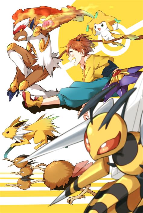 semicha keisuke love live pokémon jolteon starmie infernape pokemon anime pokemon fan art