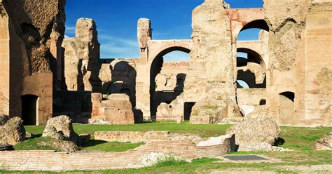 audioguide thermes de caracalla introduction guide touristique mywowo