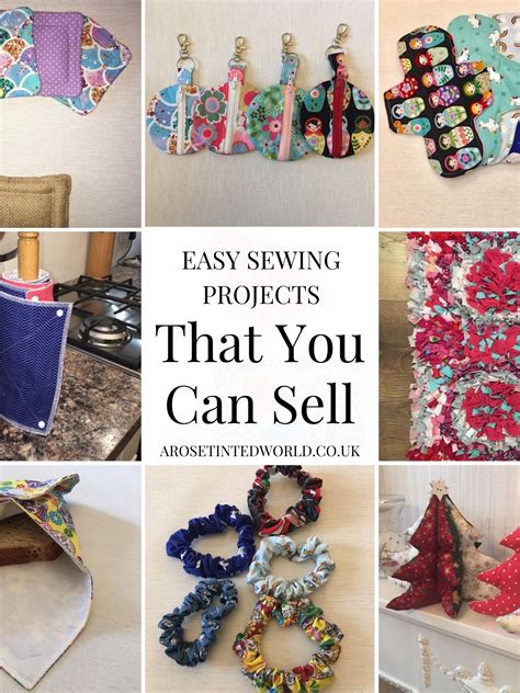 sewing projects    sell  rose tinted world easy sewing