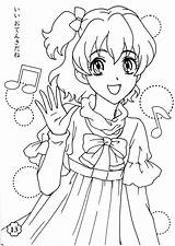 Coloring Pretty Cure Pages Precure Book Fresh Sailor Moon Colorare Da Girl Source Oasidelleanime sketch template